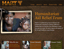 Tablet Screenshot of hartafrica.org